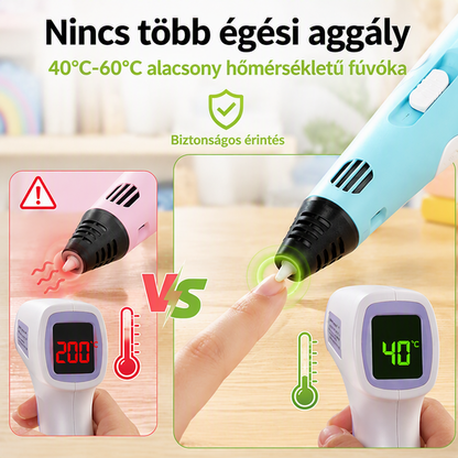 🔥70% KEDVEZMÉNY MA 🔥🎃 PKNEW® 3D nyomtató toll gyerekeknek – Alacsony hőmérsékleten is biztonságos, nem mérgező, környezetbarát szál, serkenti a kreativitást 💎