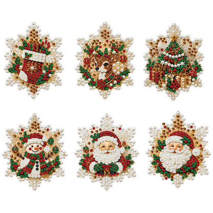 🎄 Korlátozott ideig 55% kedvezmény 🎄 Karácsonyi DIY festhető lógó dísz szett 💎