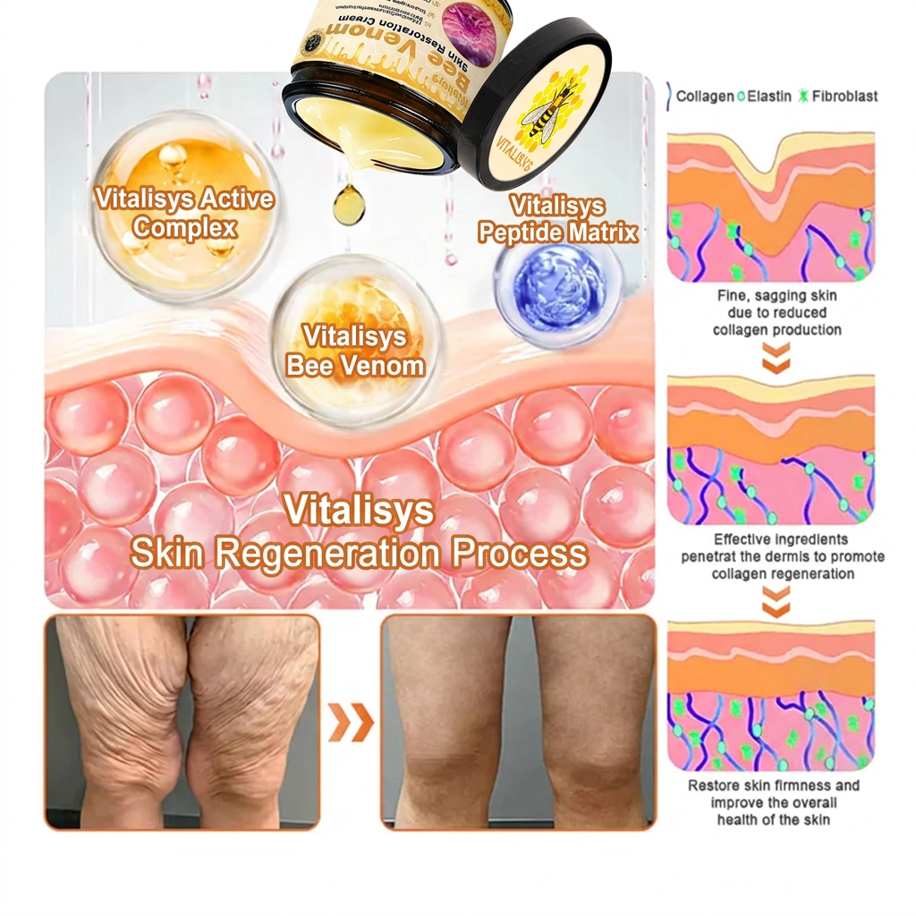 𝐕𝐢𝐭𝐚𝐥𝐢𝐬𝐲𝐬®🍇 Bee venom Pro Comprehensive Cream —Tightening for Skin Types 🔥