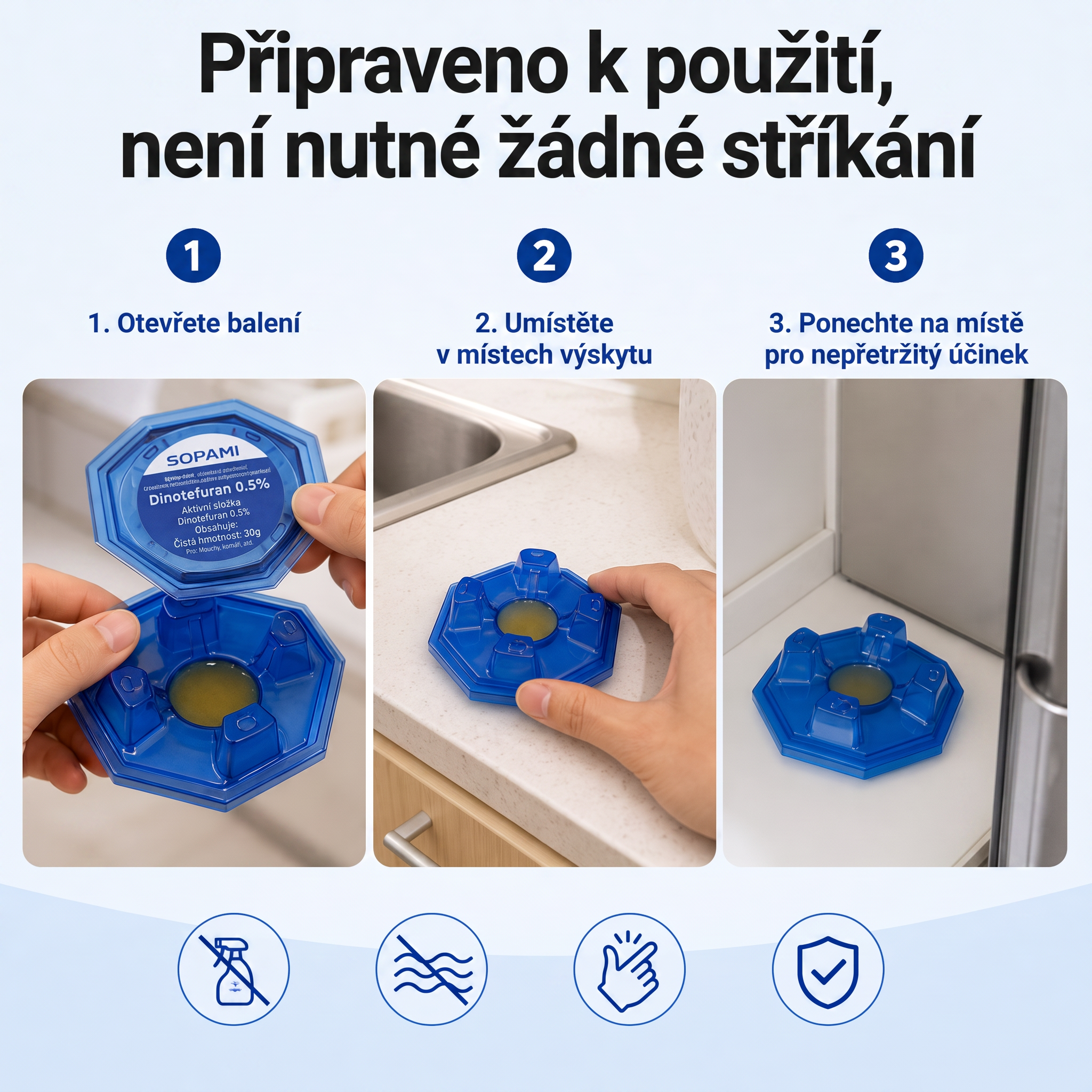 PKNEW® 🪳 Intelligens csótányirtó csalétek állomás láncreakciós hatással 🛡️ – eléri a rejtett fészkeket is, segít kiirtani az egész kolóniát, és akár 2 évig védi az otthont 💎