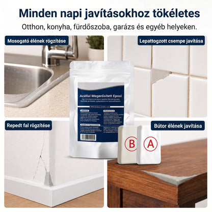 🏠 𝐏𝐊𝐍𝐄𝐖® Acélerősítésű epoxi javítógitt🔥🔥
