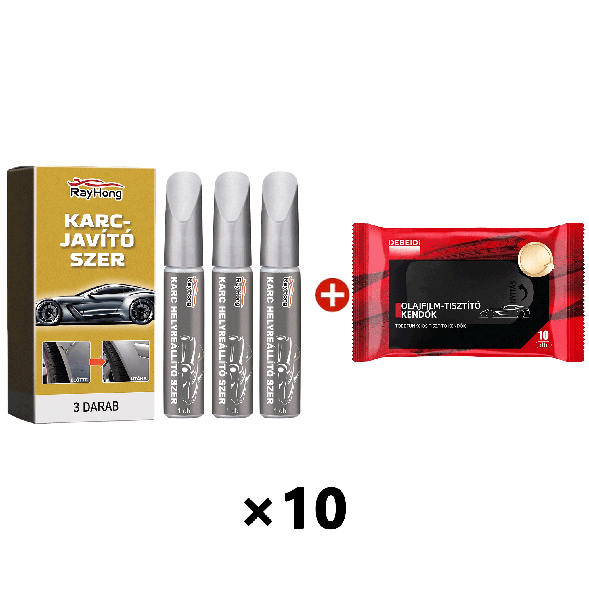 🔥 2026 FORRÓ AKCIÓ 🥳 💞 50K+ ELADVA! 🛠️ 🚗 50% KEDVEZMÉNY! PKNEW® Varázslatos Autókarcolás-javító Toll – Javítsd ki a felnikarcokat percek alatt. Tartós, cseppmentes formula. Átlátszó lakkal együtt. ✨ 🔧