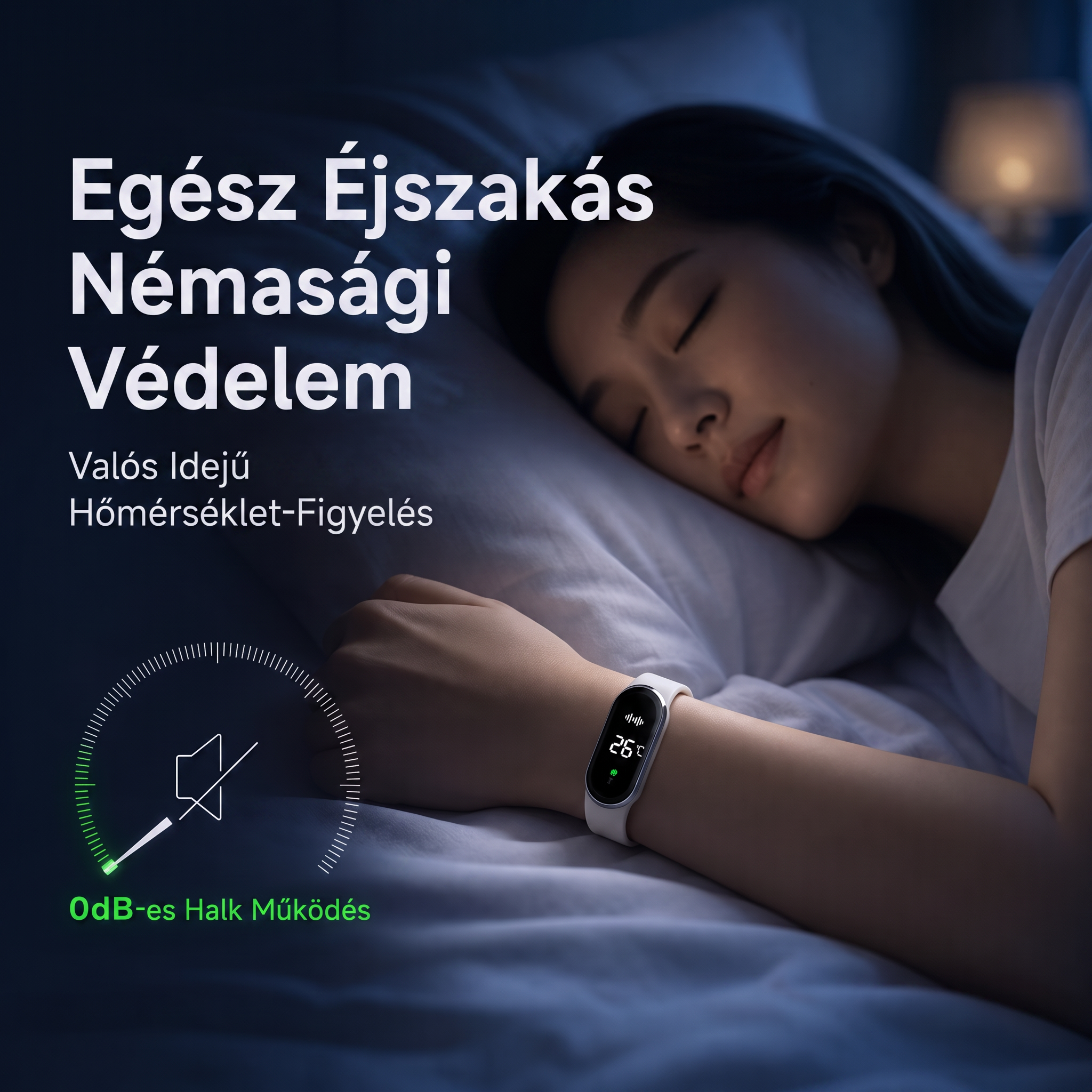 PKNEW® Intelligens ultrahangos szúnyogriasztó karkötő – 3 intelligens üzemmód, digitális kijelző és akár 7 napos üzemidő egyetlen feltöltéssel ⚡ Kerthöz, utazáshoz, kempingezéshez és a kellemes nyári estékhez 🌿