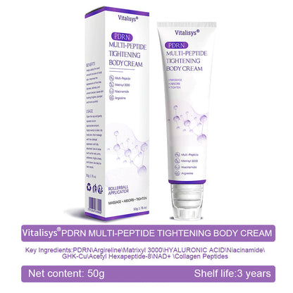 🔥Vitalisys® PDRN Multi-Peptide Massaging Body Roller Cream- Anti-aging, 🙆‍♀️Hydrating, Skin Firming & Lifting, Skin Repair, Even Tone, Acne and Dark Spot Treatment, Wart and Mole Removal, and Psoriasis Relief