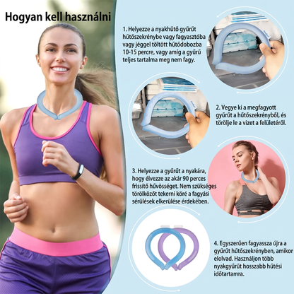 PKNEW® Újrafelhasználható nyakhűtő tubus 💧