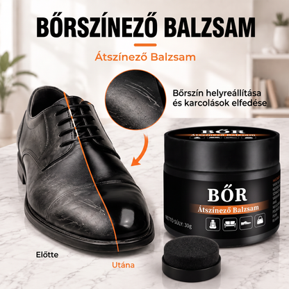 PKNEW®🎨 Intenzív bőrfesték-megújító balzsam✨ – Élénkíti a fakó megjelenést, egységesíti a színt, és segít elfedni a kopásokat cipőkön, kanapékon, táskákon és autósüléseken 💕