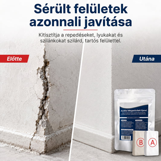 🏠 𝐏𝐊𝐍𝐄𝐖® Acélerősítésű epoxi javítógitt🔥🔥