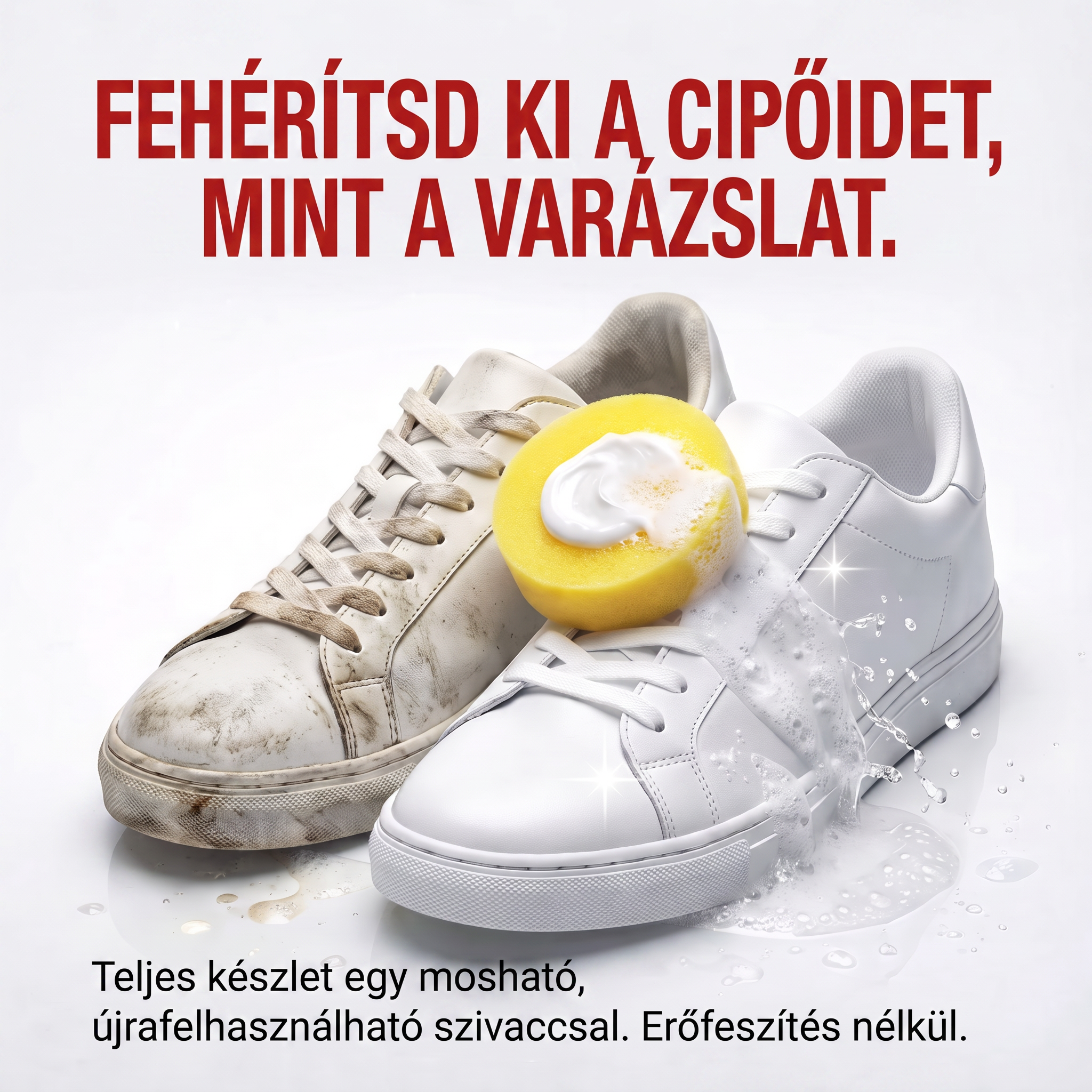 PKNEW® Magic – Cipőfehérítő krém | Azonnali megújulás, ragyogó külső pillanatok alatt.