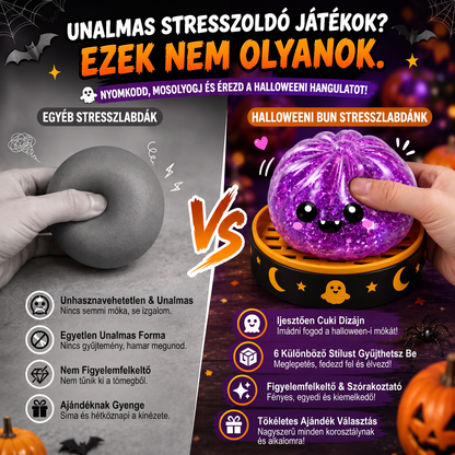 PKNEW® 70% KEDVEZMÉNY MA 🎃 Halloweeni titokdoboz antistressz gombóccal 💎