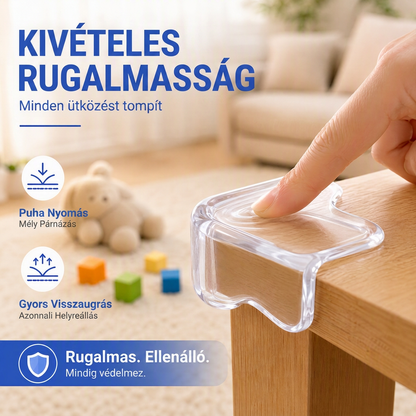 Átlátszó sarokvédők gyerekeknek 💥 – Ütésálló és szinte láthatatlan 💎