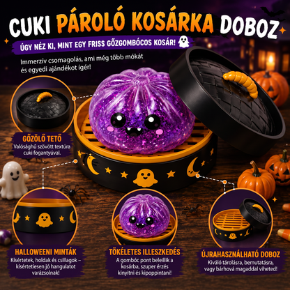 PKNEW® 70% KEDVEZMÉNY MA 🎃 Halloweeni titokdoboz antistressz gombóccal 💎