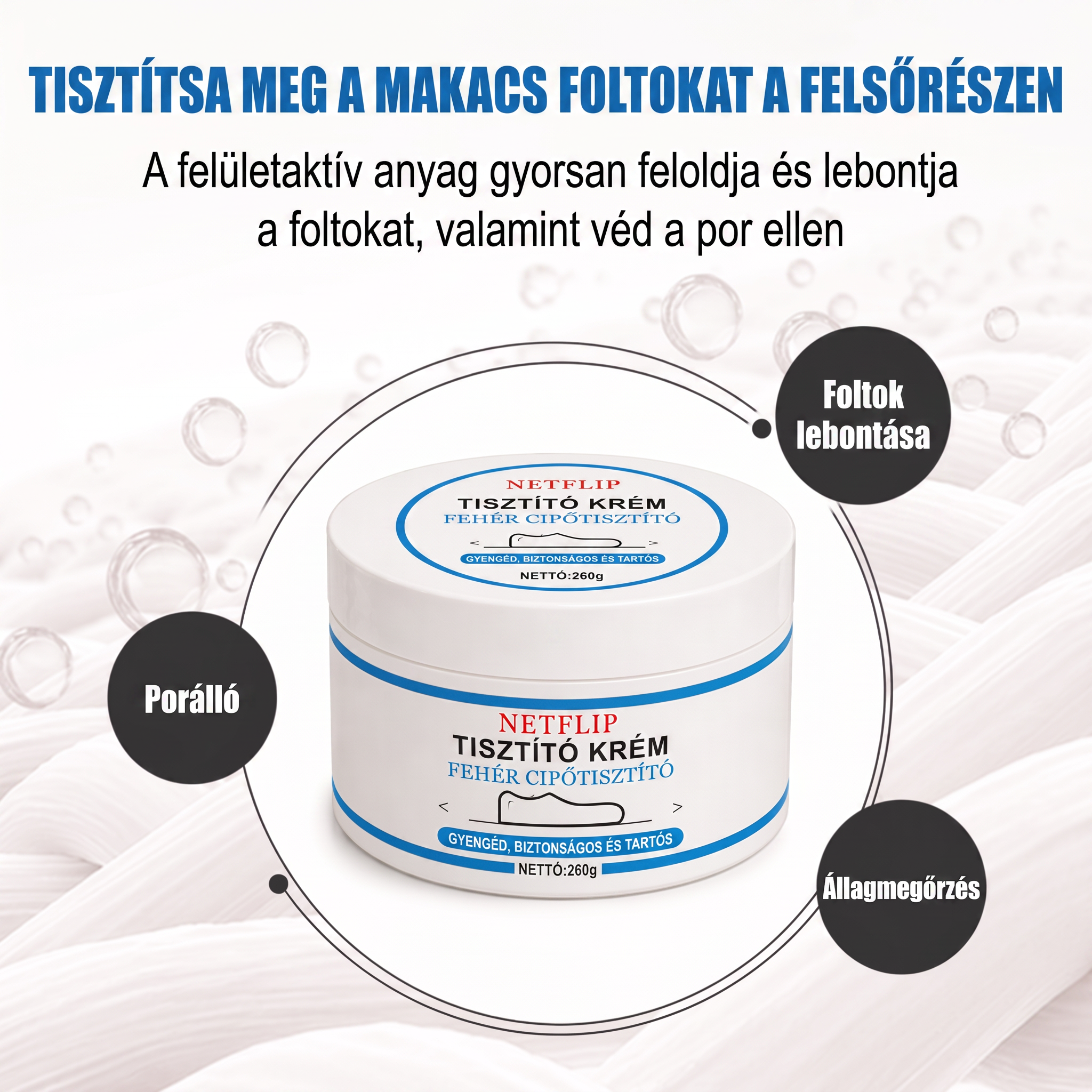 PKNEW® Magic – Cipőfehérítő krém | Azonnali megújulás, ragyogó külső pillanatok alatt.