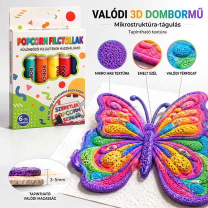 Spóroljon 50%-ot a mai rendeléssel 丨 𝐏𝐊𝐍𝐄𝐖® 3D domborműves művész toll – 🎨 Változtassa a sík rajzokat tapintható 3D művészetté 💖