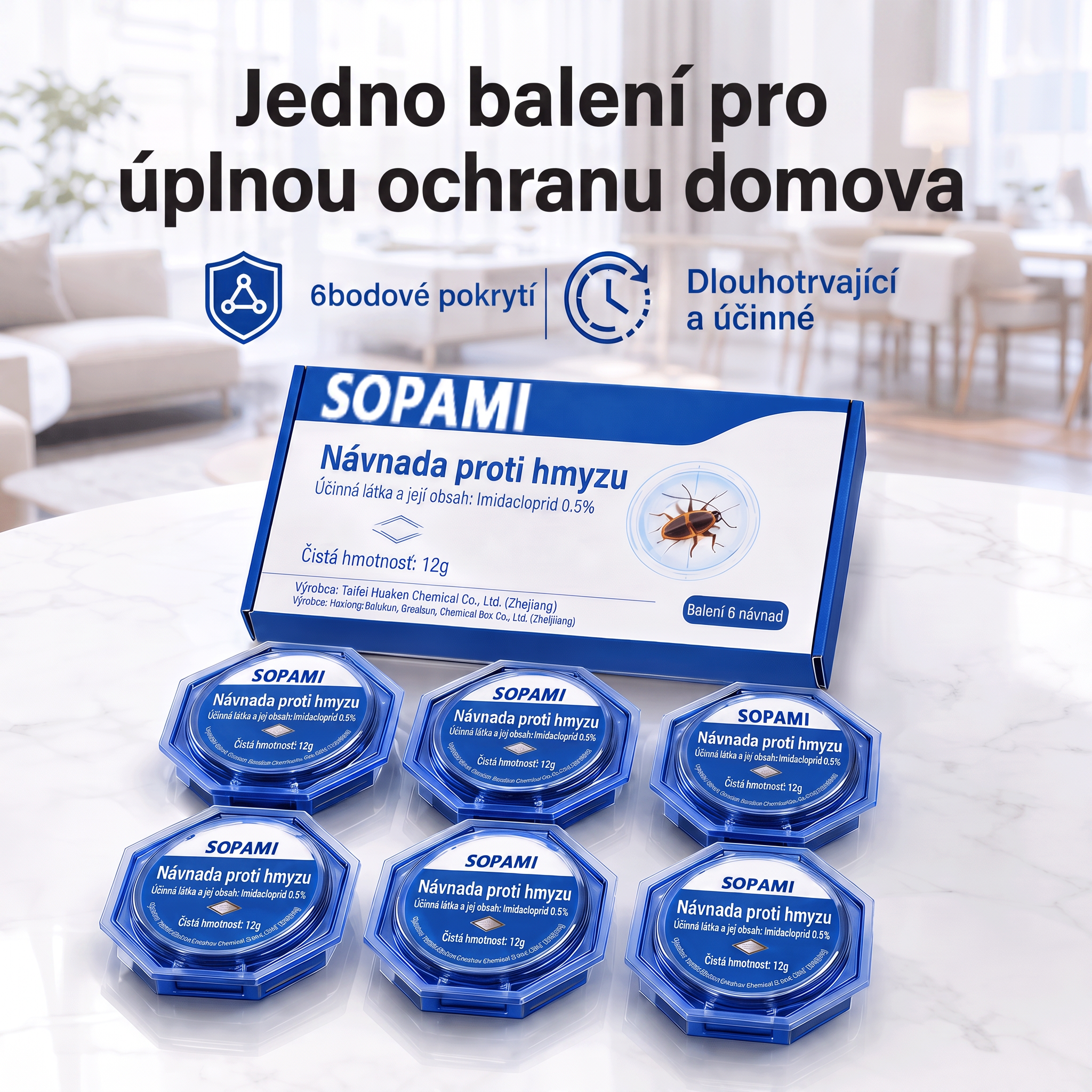 PKNEW® 🪳 Intelligens csótányirtó csalétek állomás láncreakciós hatással 🛡️ – eléri a rejtett fészkeket is, segít kiirtani az egész kolóniát, és akár 2 évig védi az otthont 💎