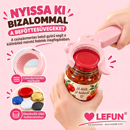 LEFUN® 4 az 1-ben nyitó 👑 – Nyisson ki minden fedelet felesleges erőlködés nélkül 💎