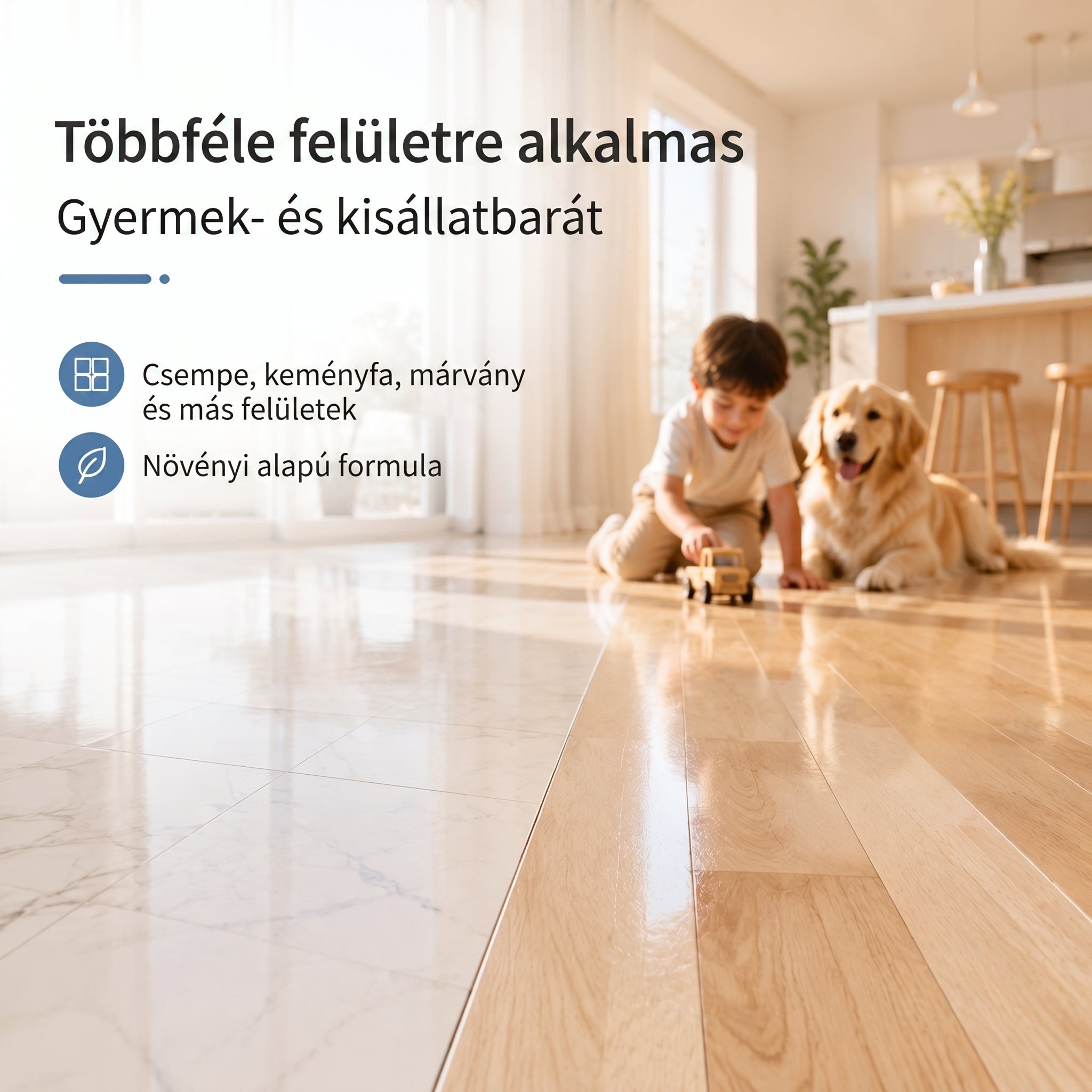 PKNEW®🫧 Padlótisztító Tabletták💧 – Többfelületű tisztítószer keményfához, laminált padlóhoz, csempe- és lakóautó-falakhoz. Antibakteriális, szagtalanító és ápoló hatás 💎