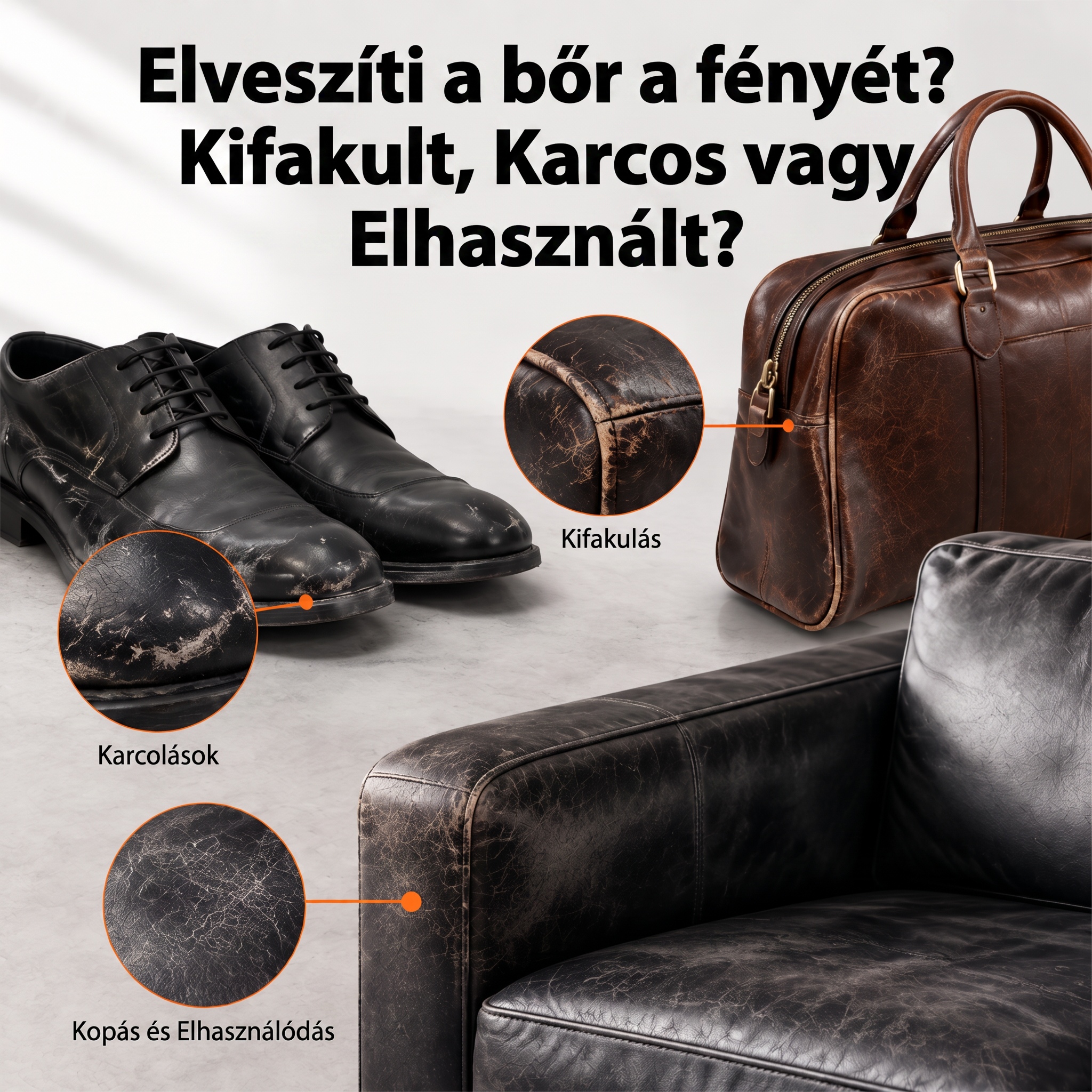 PKNEW®🎨 Intenzív bőrfesték-megújító balzsam✨ – Élénkíti a fakó megjelenést, egységesíti a színt, és segít elfedni a kopásokat cipőkön, kanapékon, táskákon és autósüléseken 💕