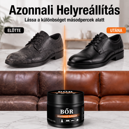 PKNEW®🎨 Intenzív bőrfesték-megújító balzsam✨ – Élénkíti a fakó megjelenést, egységesíti a színt, és segít elfedni a kopásokat cipőkön, kanapékon, táskákon és autósüléseken 💕