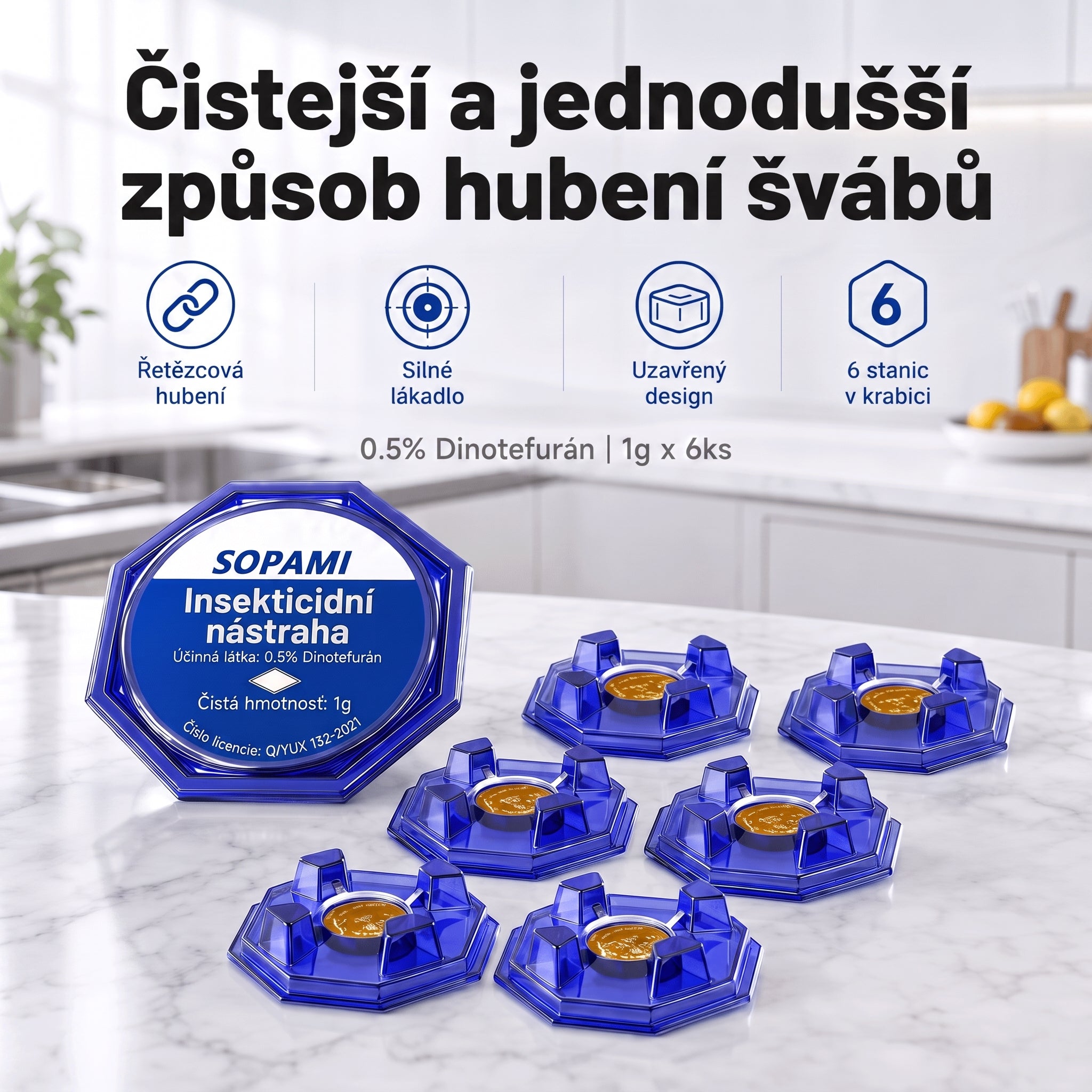 PKNEW® 🪳 Intelligens csótányirtó csalétek állomás láncreakciós hatással 🛡️ – eléri a rejtett fészkeket is, segít kiirtani az egész kolóniát, és akár 2 évig védi az otthont 💎