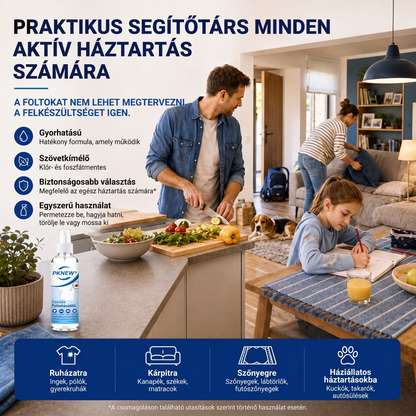 PKNEW® Ekologický víceúčelový odstraňovač skvrn v spreji 💧 – Rychle působící hloubkový čistič bez dráždivých chemikálií 💖