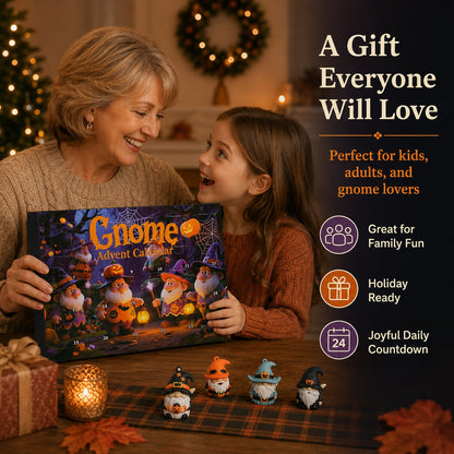 🎃 24 Days of Halloween Gnome Surprise Figures Advent Calendar Box